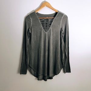 3/$20 Soft & Sexy Faded Grey Long Sleeve
